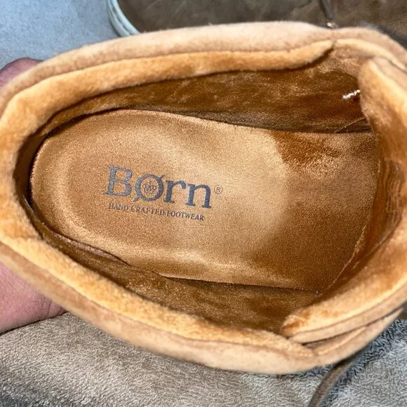 Born Brown Suede Chukka Boots Men’s 9.5M Leather Casual Comfort Ankle Shoes - Picture 5 of 7